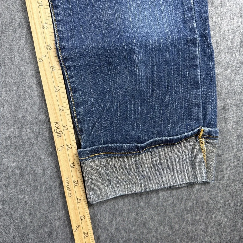 Levis 512 Women's Size 7‎ Capri Slim Taper Stretch Blue Denim Jeans